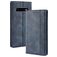 Mobigear Sensation Housse Samsung Galaxy S10 Plus Etui Porte-Monnaie - Bleu