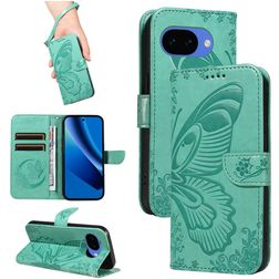 Mobigear Butterfly Housse Google Pixel 10a Etui Porte-Monnaie - Vert