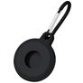 Mobigear Circle Key Coque Apple AirTag Porte-clés en en TPU Souple - Noir