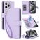 Mobigear Wallet Housse iPhone 15 Pro Etui Porte-Monnaie - Violet