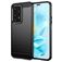 Mobigear Brushed Slim Coque HONOR 200 Lite Coque arrière en TPU Souple - Noir