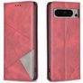 Mobigear Rhombus Slim Housse Google Pixel 8 Pro Etui - Rouge