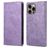Mobigear Wallet Housse iPhone 16 Pro Max Etui Porte-Monnaie - Violet