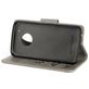Mobigear Butterfly Housse Motorola Moto G5 Plus Etui Porte-Monnaie - Gris