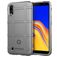Mobigear Rugged Shield Coque Xiaomi Redmi 9A Coque arrière en TPU Souple Anti-Chocs - Gris
