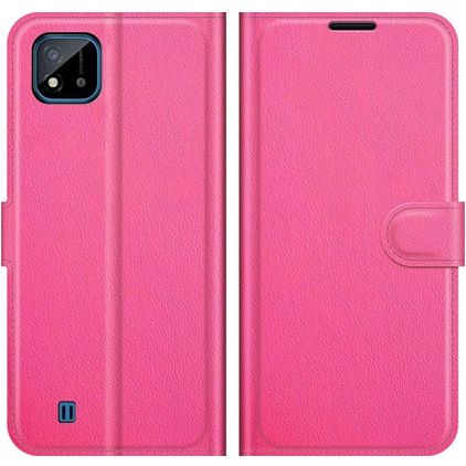 Mobigear Classic Housse Realme C11 (2020) Etui Porte-Monnaie - Magenta