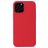 Mobigear Rubber Touch Coque iPhone 13 Pro Coque arrière en Silicone - Carmine
