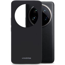 Mobilize Rubber Gelly Coque Xiaomi 14 Ultra Coque arrière en TPU Souple - Matt Black