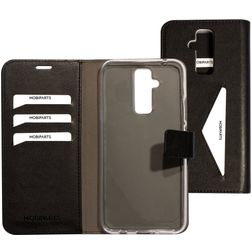 Mobiparts Classic Wallet Housse Huawei Mate 20 Lite Etui Porte-Monnaie - Noir