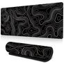 Mobigear Anti-Slip - Tapis de souris - 30 x 60 CM - Abstract Lines 25