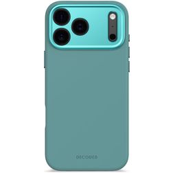 Decoded Coque iPhone 17 Pro Max Coque arrière en Silicone - Retro Blue