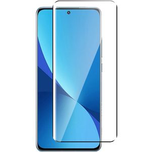 Mobigear Premium Xiaomi 12X Verre trempé Protection d'écran - Compatible Coque - Noir