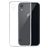 Mobilize Gelly Coque Transparente iPhone XR Coque arrière en TPU Souple - Transparent