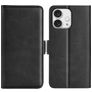 Mobigear Slim Magnet Housse iPhone 16 Pro Max Etui Porte-Monnaie - Noir