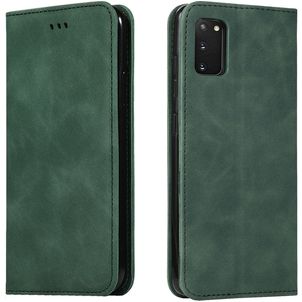 Mobigear Retro Slim Samsung Galaxy S20 Étui Portefeuille - Vert