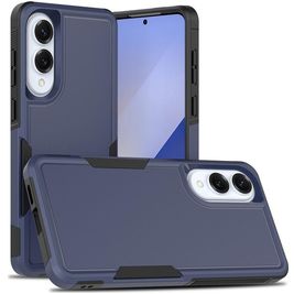 Mobigear Heavy Armor Coque Samsung Galaxy S25 Edge Coque arrière Rigide Anti-Chocs - Dark Blue