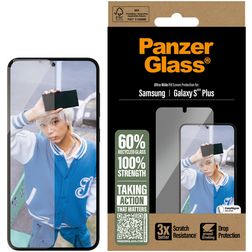 PanzerGlass Ultra-Wide Fit Samsung Galaxy S25 Plus Verre trempé Protection d'écran - Compatible Coque