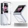 Mobigear Crystal Coque Transparente Samsung Galaxy Z Flip 7 FE Coque arrière Rigide - Transparent