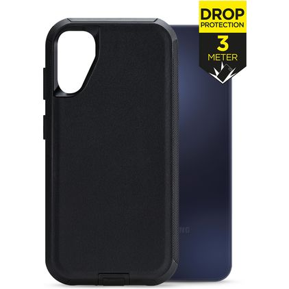 Mobilize Defender Coque Samsung Galaxy A15 Coque arrière Rigide Anti-Chocs - Noir