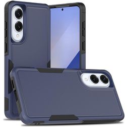 Mobigear Heavy Armor Samsung Galaxy S25 Edge Plastique rigide Coque arrière Antichoc - Bleu foncé