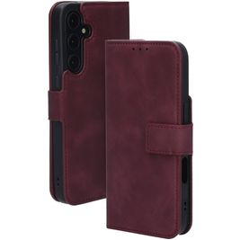 Mobiparts Classic Wallet Housse Samsung Galaxy A55 Etui Porte-Monnaie - Velvet Red