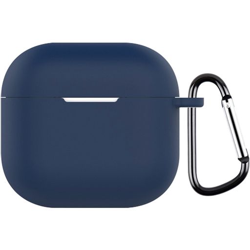 Mobigear Colors Coque Apple AirPods 4 Coque en Silicone Souple - Bleu