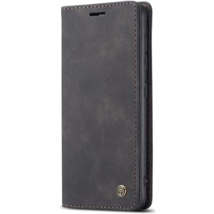 Caseme 013 Housse Samsung Galaxy A21s Etui Porte-Monnaie - Noir