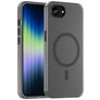 Mobigear Shockproof Coque iPhone 16e MagSafe Coque arrière Rigide - Noir