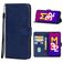 Mobigear Wallet Housse Samsung Galaxy M32 5G Etui Porte-Monnaie - Bleu