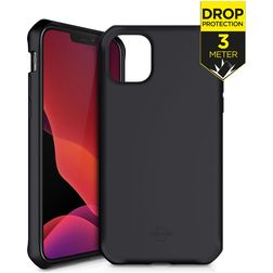 ITSkins SpectrumSolid Coque iPhone 12 Pro Coque arrière en TPU Souple Anti-Chocs - Plain Black
