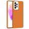 Mobigear Colors Coque Samsung Galaxy A73 Coque arrière en TPU Souple - Cognac