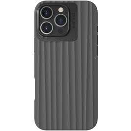 Nudient Bold Coque iPhone 16 Pro Max MagSafe Coque arrière Rigide - Storm Black