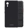 Mobilize Rubber Gelly Coque Samsung Galaxy Xcover 7 Coque arrière en TPU Souple - Matt Black