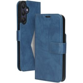 Mobiparts Classic Wallet Housse Samsung Galaxy A25 Etui Porte-Monnaie - Steel Blue