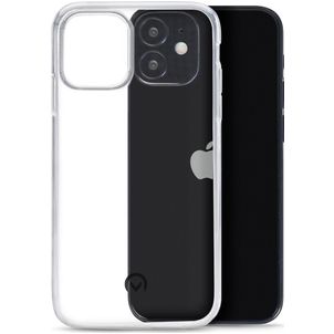 Mobilize Gelly Coque Transparente iPhone 12 Mini Coque arrière en TPU Souple - Transparent