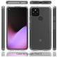 Mobigear Crystal Coque Transparente Google Pixel 5 Coque arrière Rigide - Transparent