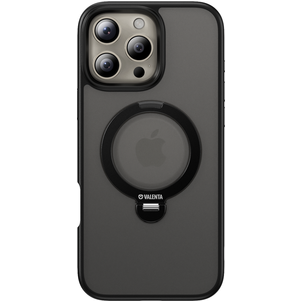 Valenta Frost Coque iPhone 16 Pro Max MagSafe Coque arrière Rigide - Noir