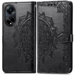 Mobigear Dreamcatcher Housse OPPO A98 Etui Porte-Monnaie - Noir