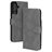 Mobiparts Classic Wallet Housse Samsung Galaxy A36 MagSafe Etui - Granite Grey