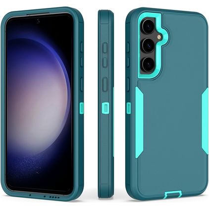 Mobigear Ultra Tough Coque Samsung Galaxy S23 FE Coque arrière Rigide Anti-Chocs - Bleu