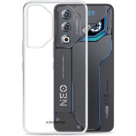Mobilize Gelly Case Coque Transparente Nubia Neo 3 GT Coque arrière en TPU Souple - Transparent