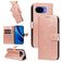 Mobigear Butterfly Housse Google Pixel 10a Etui Porte-Monnaie - Rose doré