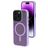 Mobiparts Hardcover Coque iPhone 14 Pro MagSafe Coque arrière Rigide - Satin Lila
