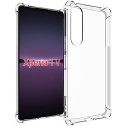 Mobigear Basics Transparent Sony Xperia 1 V TPU souple Coque arrière - Transparent