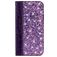Mobigear Croco Glitter Housse Motorola One Power Etui Porte-Monnaie - Violet