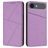 Mobigear Frosted Flip iPhone Air Étui Portefeuille - Violet