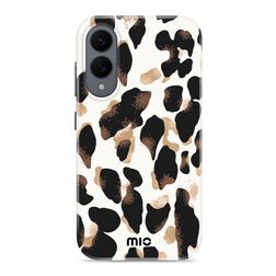 MIO Samsung Galaxy S25 Edge MagSafe Plastique rigide Coque arrière - Leopard