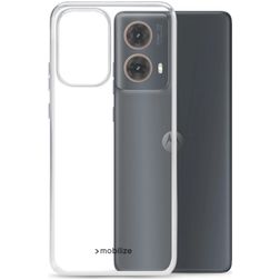 Mobilize Gelly Coque Transparente Motorola Moto G85 Coque arrière en TPU Souple - Transparent