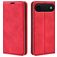 Mobigear Retro Slim iPhone Air Étui Portefeuille - Rouge