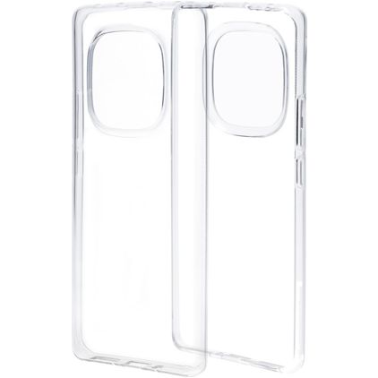 Mobiparts Classic Coque Transparente Xiaomi Redmi Note 14 Pro 5G Coque arrière en TPU Souple - Transparent